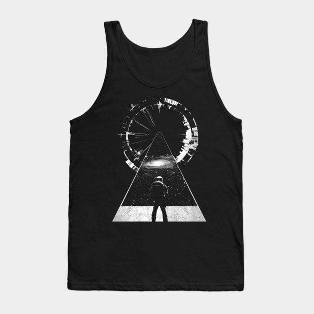 Black hole Tank Top by clingcling